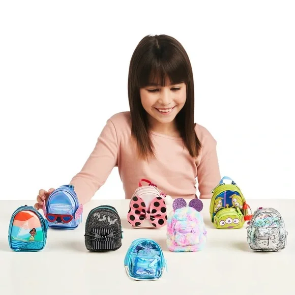 ⌛️SOLD OUT⌛️ Real Littles Mini Disney Backpack Little Mermaid Silver Iridescent - Picture 6 of 7